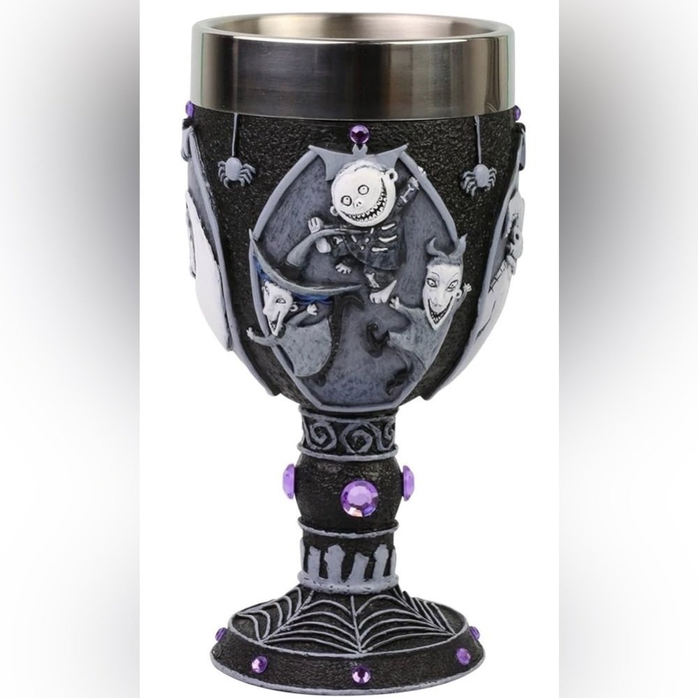 Enesco Disney Showcase Nightmare Before Christmas Characters Decorative Chalice - Picture 3 of 13